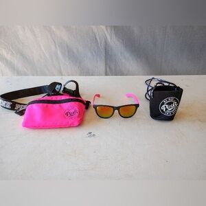 Pink Kids Sunglasses Set with Case
